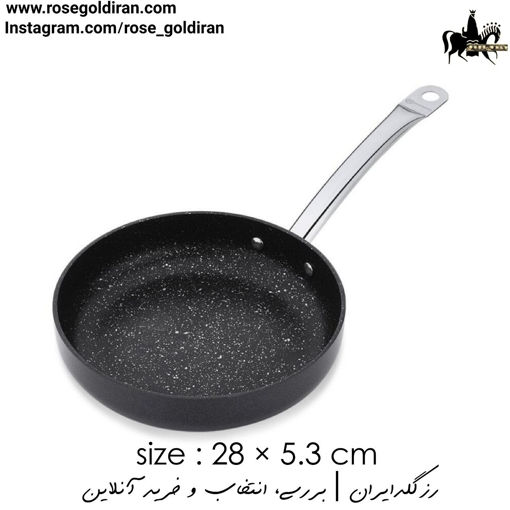 تابه تک دسته نچسب کرکماز مدل پرولاین نرو سایز 28 سانتی متر