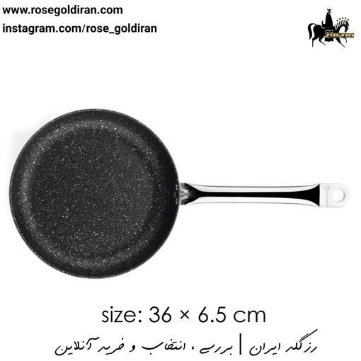 تابه تک دسته نچسب کرکماز مدل پرولاین گسترو سایز 36سانتی متر