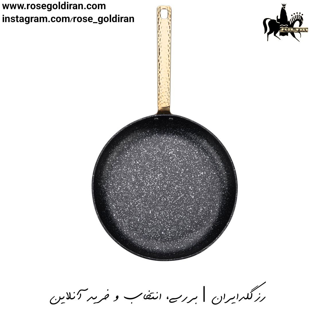 سرویس 7 پارچه نچسب کرکماز مدل بریلا (دسته طلایی)