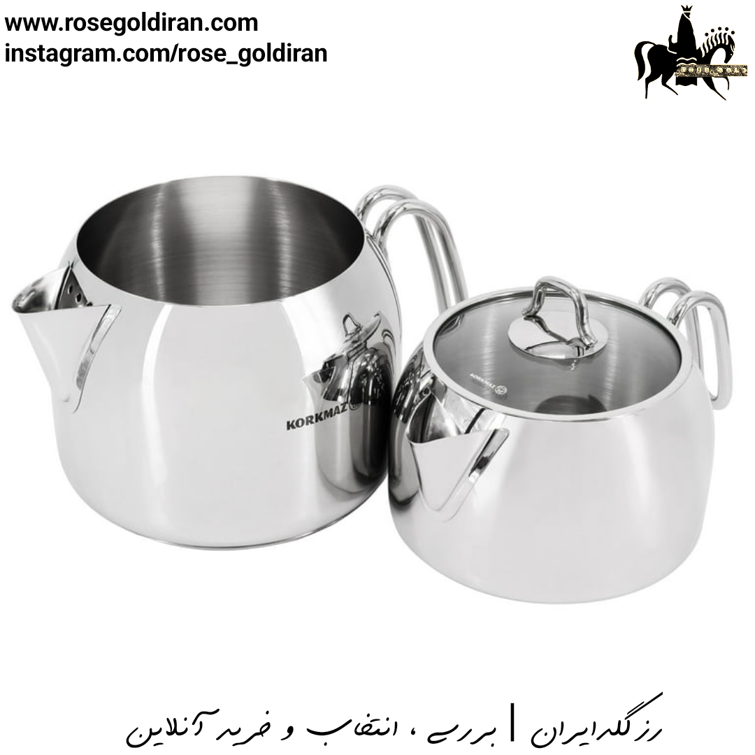 کتری قوری کرکماز مدل پرلا ماکسی - 2 لیتر
