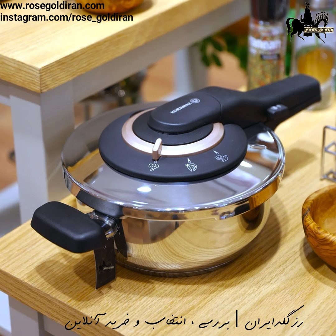 زودپز دوقولو کرکماز مدل کوآترو 3 + 6 لیتر - مشکی