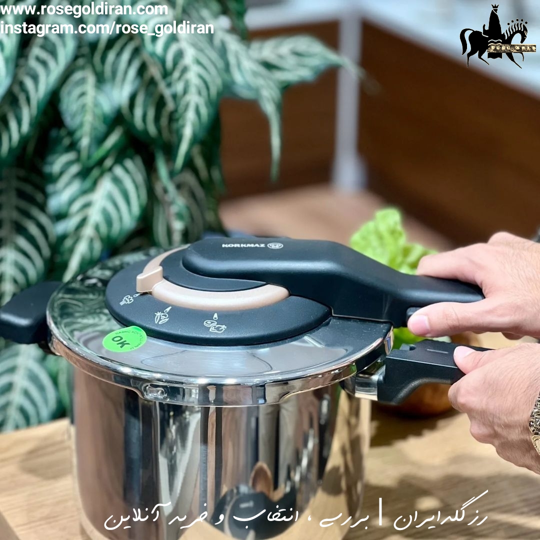 زودپز دوقولو کرکماز مدل کوآترو 3 + 6 لیتر - مشکی