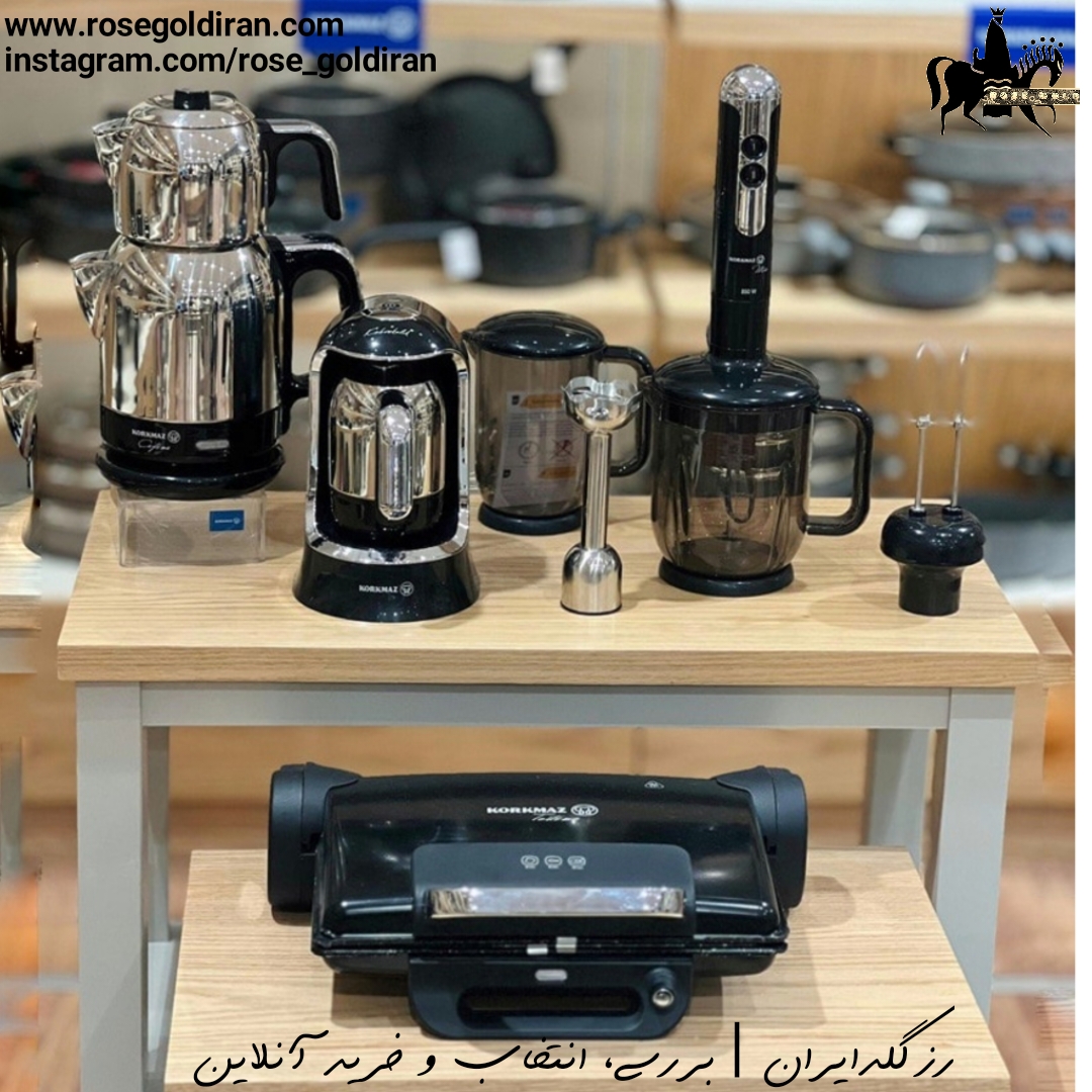 قهوه ساز قهوه کولیک کرکماز (400 وات - مشکی/کروم)