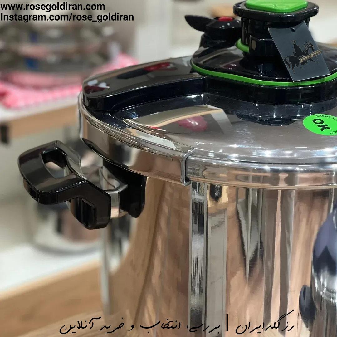 زودپز کرکماز مدل تسا 10 لیتر - مشکی/سبز