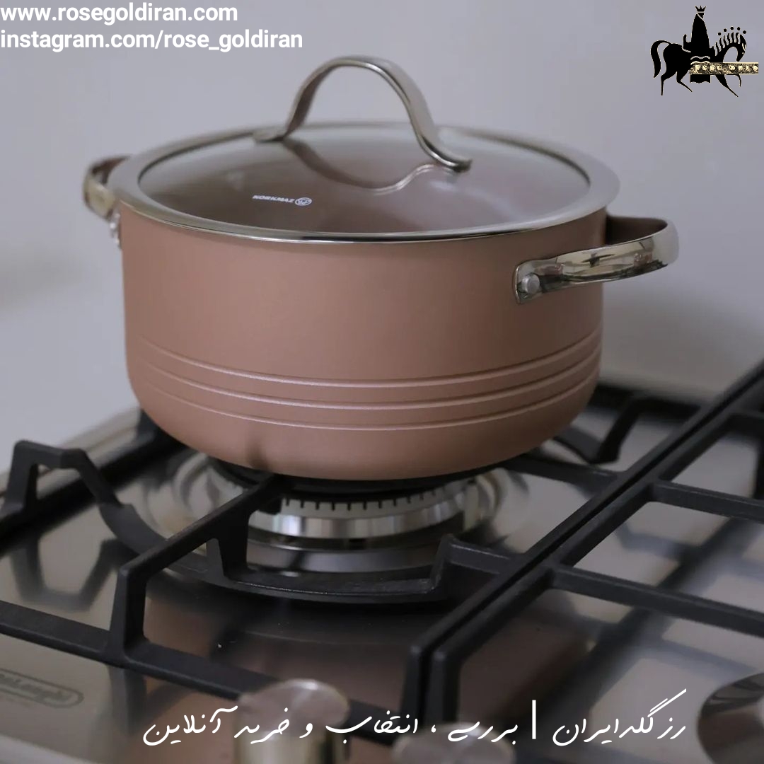 سرویس 7 پارچه نچسب کرکماز مدل لینیا (رزگلد)