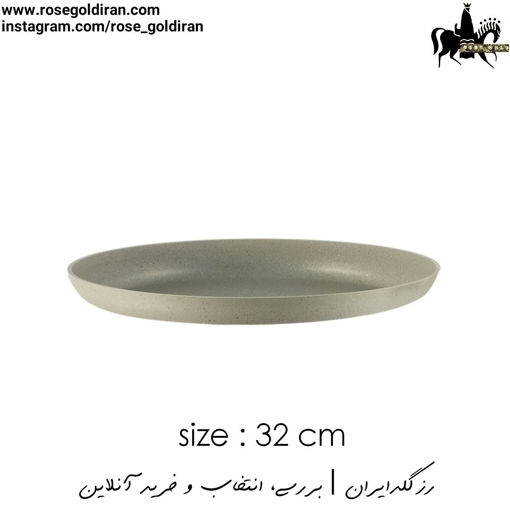 سینی فر پیتزا سایز 32 نچسب ریوالد (بژ)