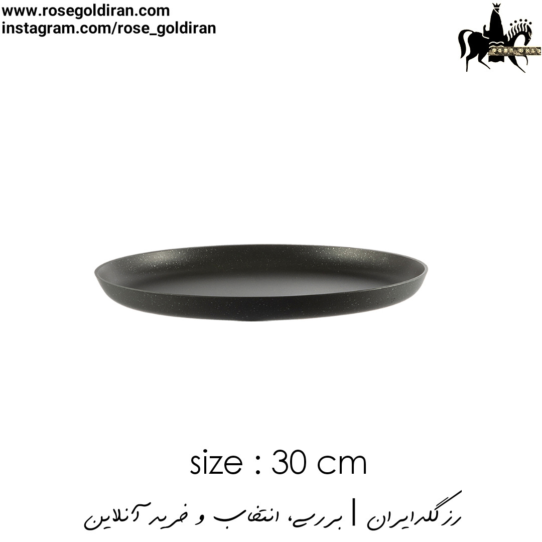 سینی فر پیتزا سایز 30 نچسب ریوالد (مشکی)