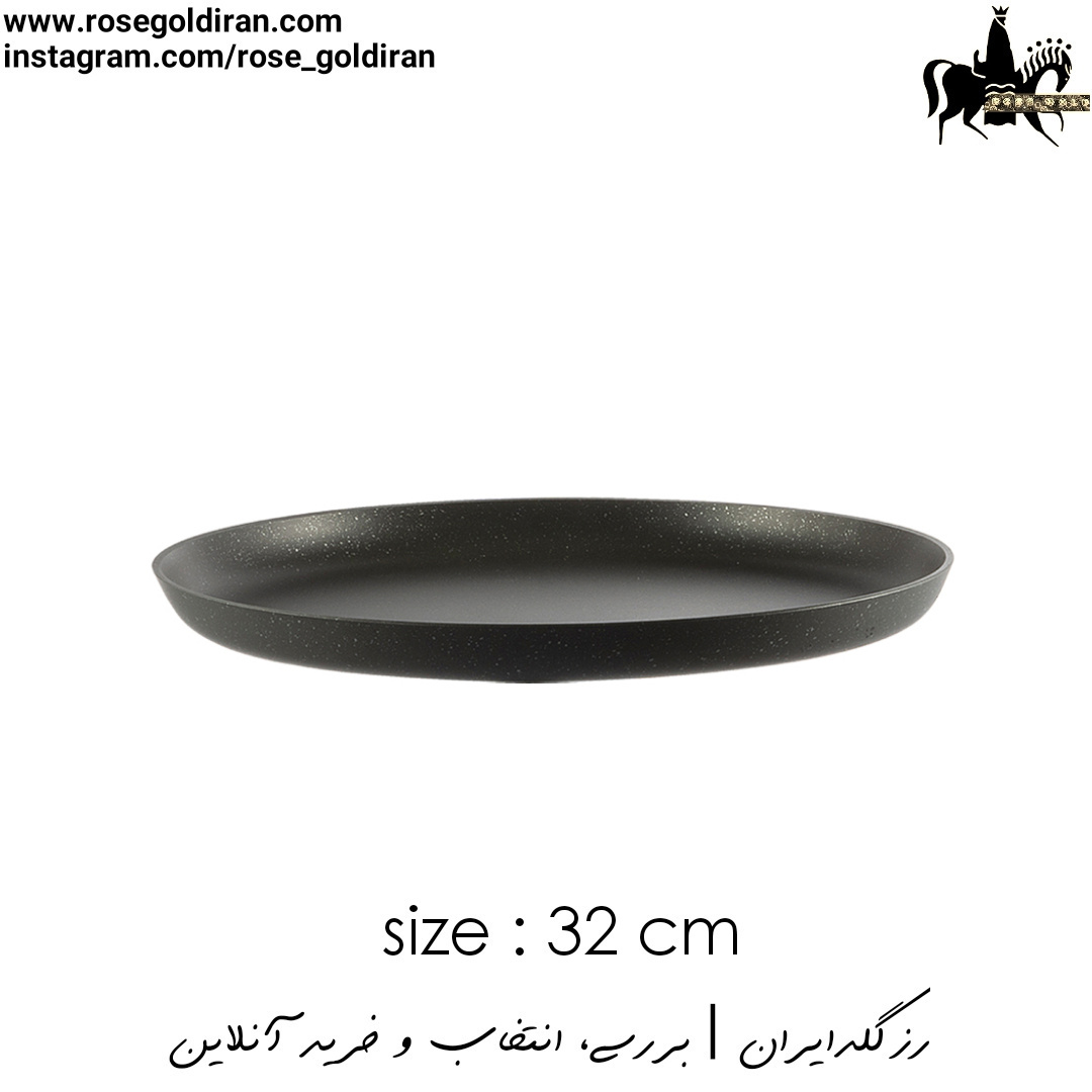 سینی فر پیتزا سایز 32 نچسب ریوالد (مشکی)