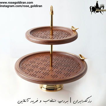شیرینی خوری دو طبقه چوبی طرح دایان