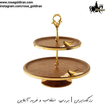 شیرینی خوری دو طبقه چوبی طرح دریا