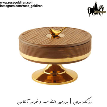 شکلات خوری چوبی درب دار طرح دریا