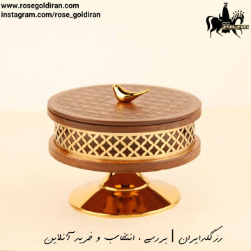 شکلات خوری چوبی پایه دار خشتی