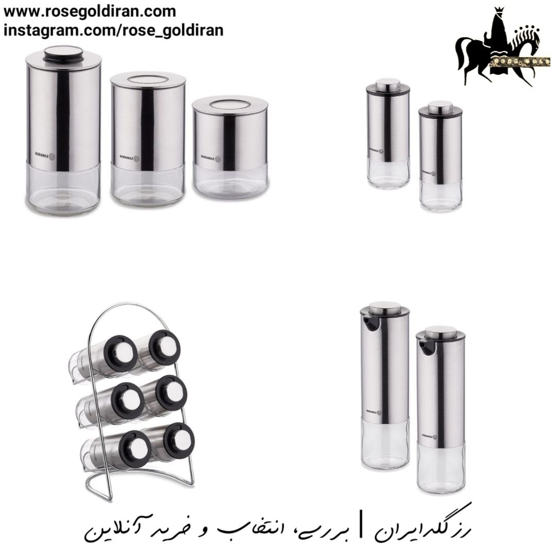سرویس پاسماوری کرکماز مدل استوراپلاس (استیل مات - 14پارچه)