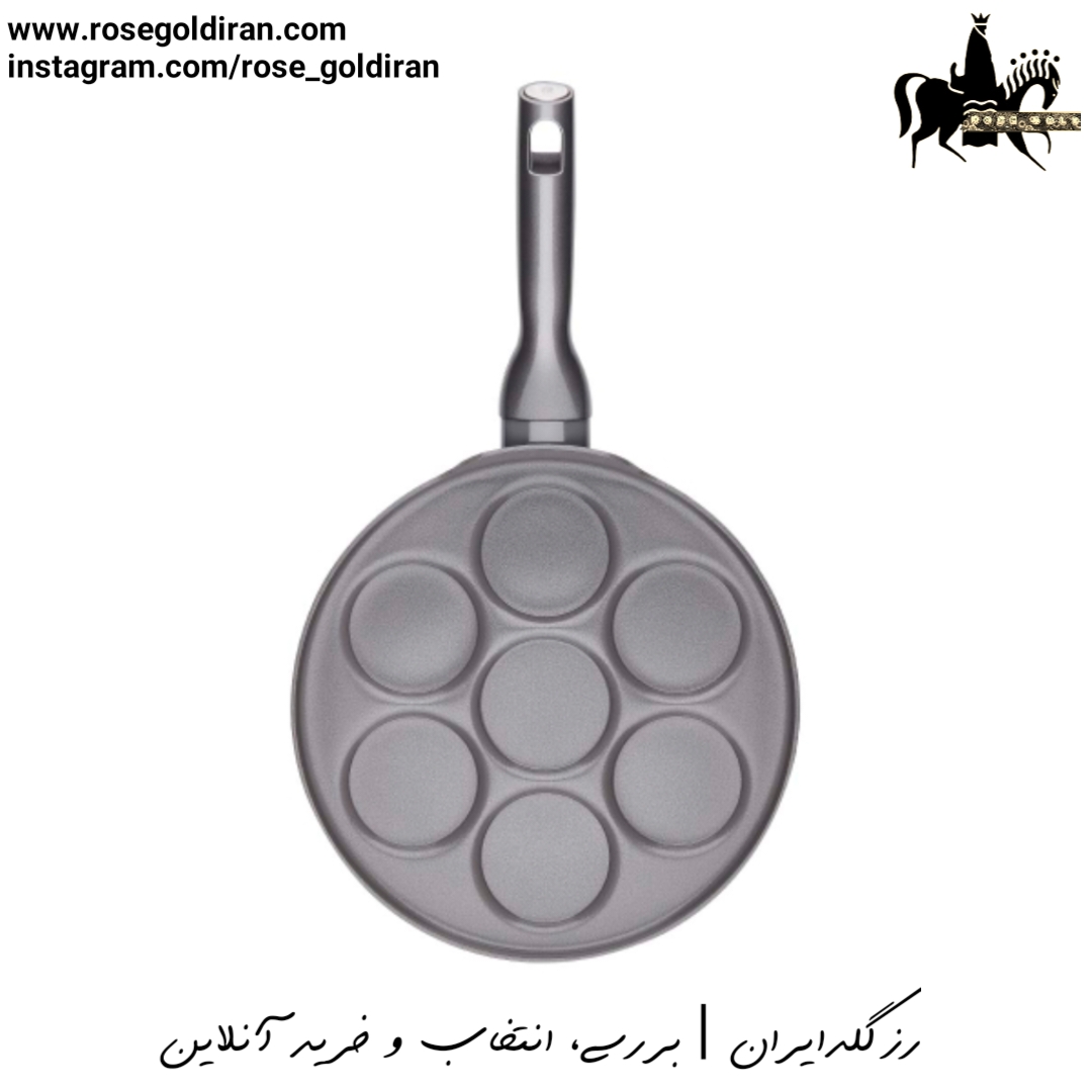 تابه پن کیک سایز 26 نچسب کرکماز مدل نورا (طوسی) 