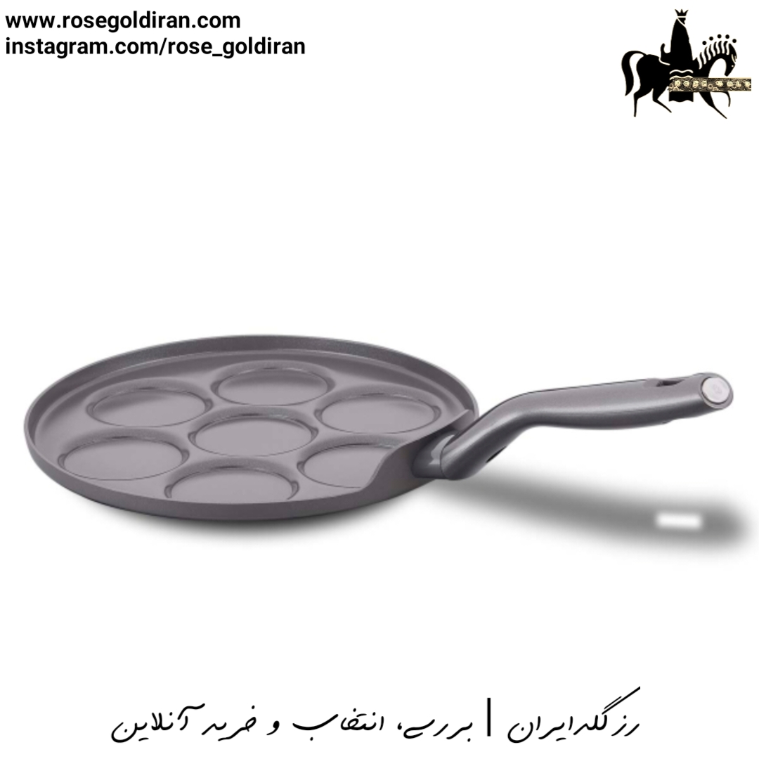 تابه پن کیک سایز 26 نچسب کرکماز مدل نورا (طوسی) 