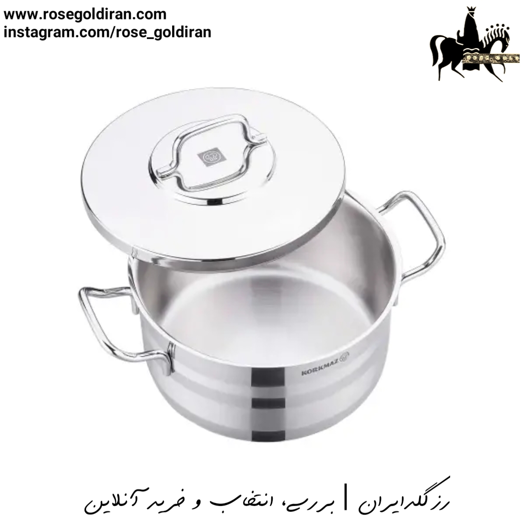 سرویس 9 پارچه استیل کرکماز مدل آسترا 2