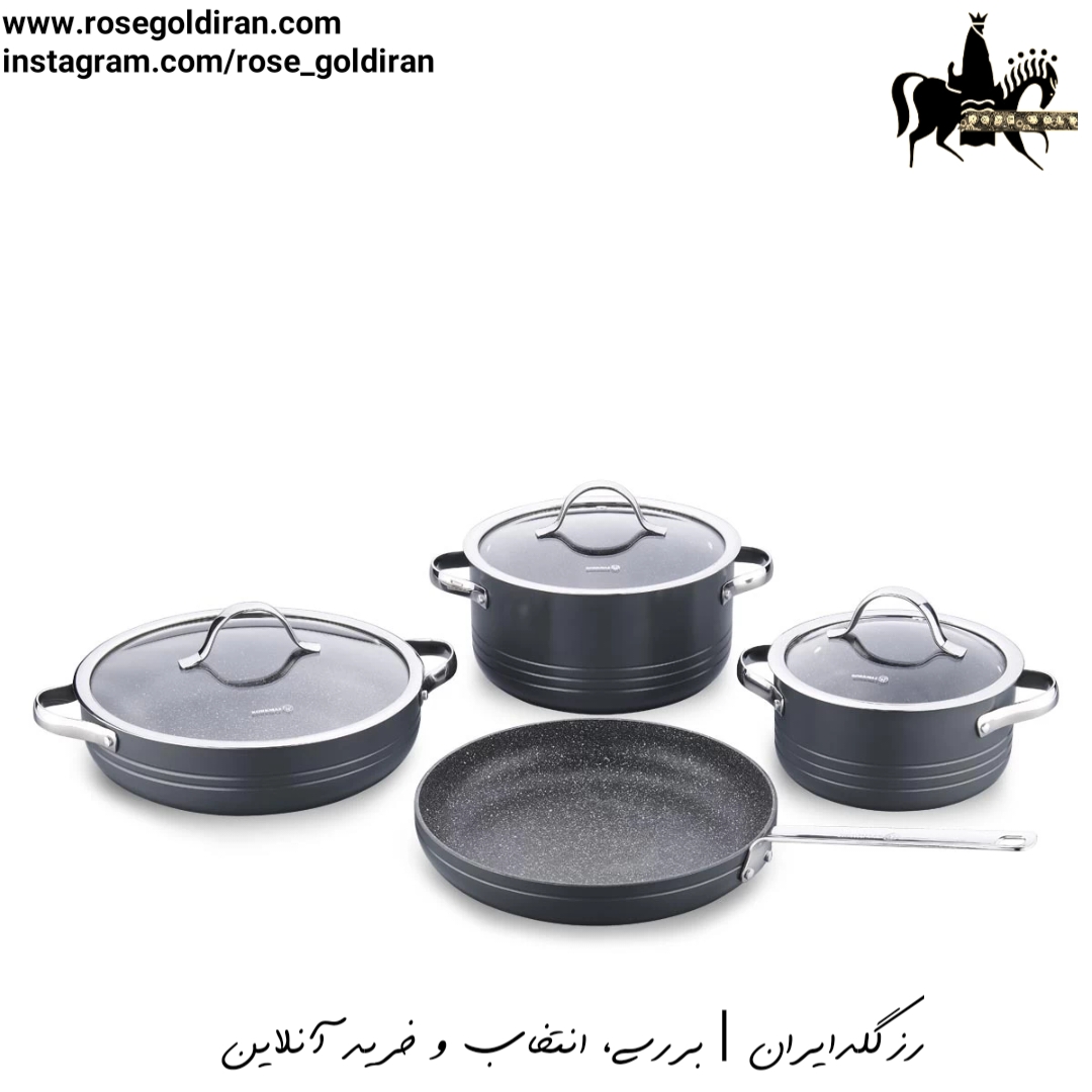 سرویس 7 پارچه نچسب کرکماز مدل لینیا (کیهانی)