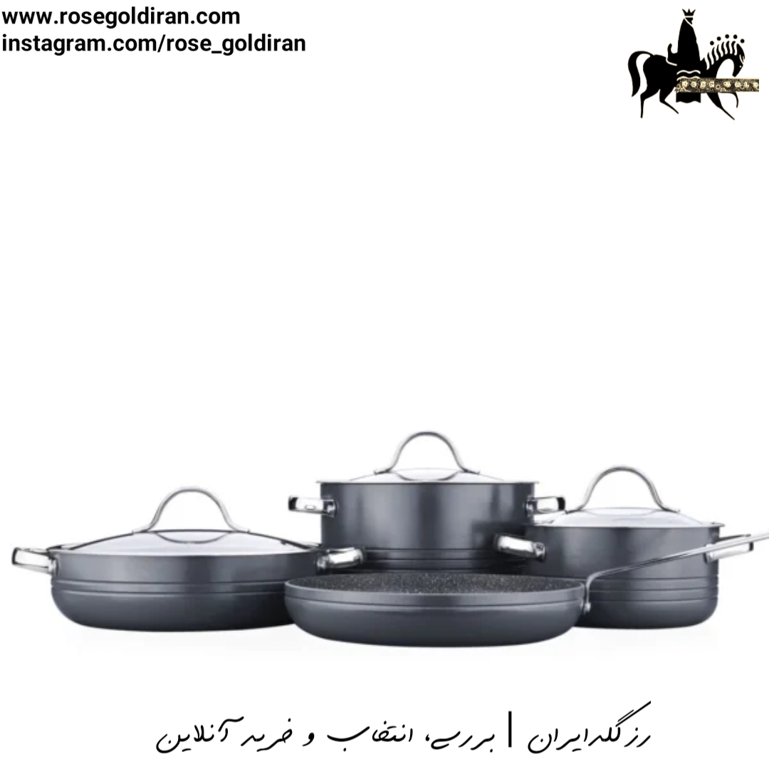 سرویس 7 پارچه نچسب کرکماز مدل لینیا (کیهانی)
