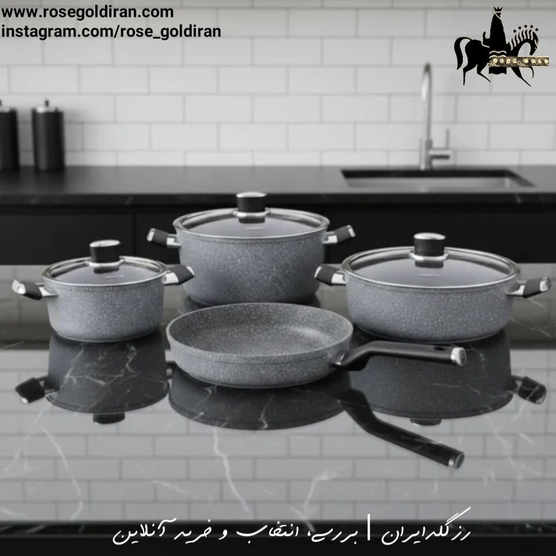 سرویس 7 پارچه نچسب کرکماز مدل پالما (طوسی)