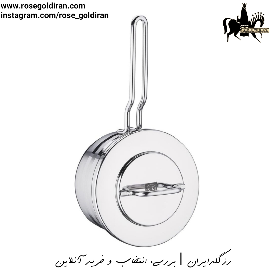 روغن داغ کن درب دار سایز 16 استیل کرکماز مدل آسترا2