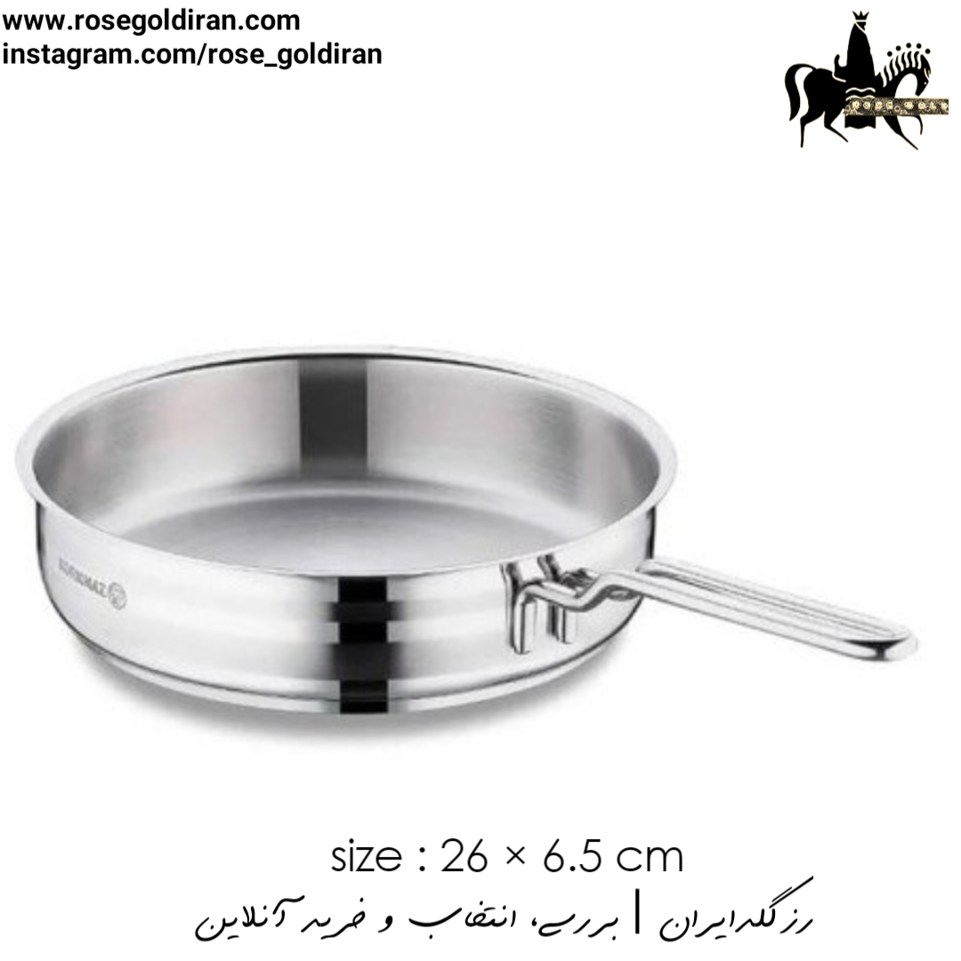 تابه تک دسته سایز 26 استیل کرکماز مدل آسترا2 