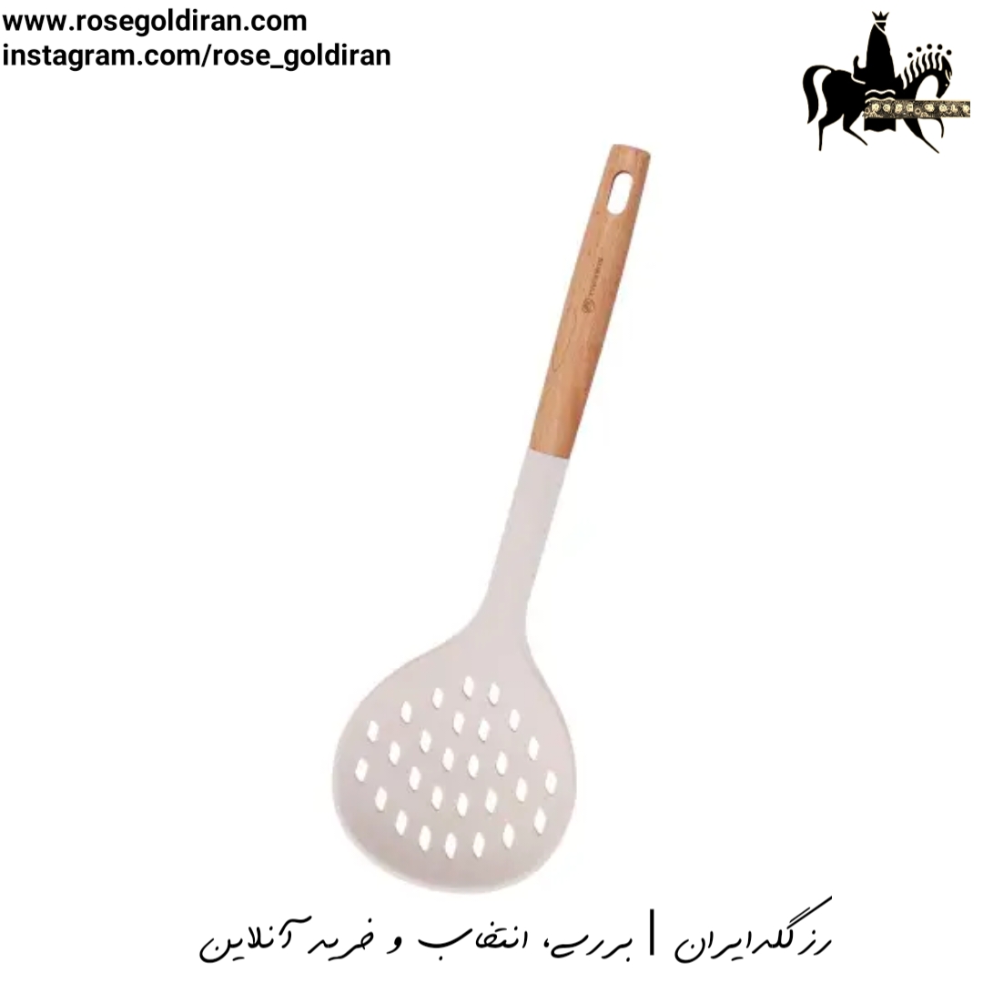 کفگیر برنج چوبی کرکماز مدل ناتورا