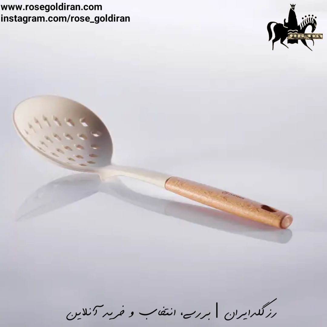 کفگیر برنج چوبی کرکماز مدل ناتورا