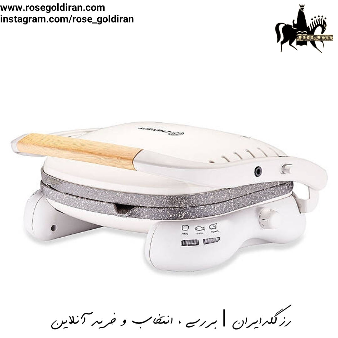 ساندویچ ساز کرکماز مدل کاسترون (وانیلی/دسته چوب)