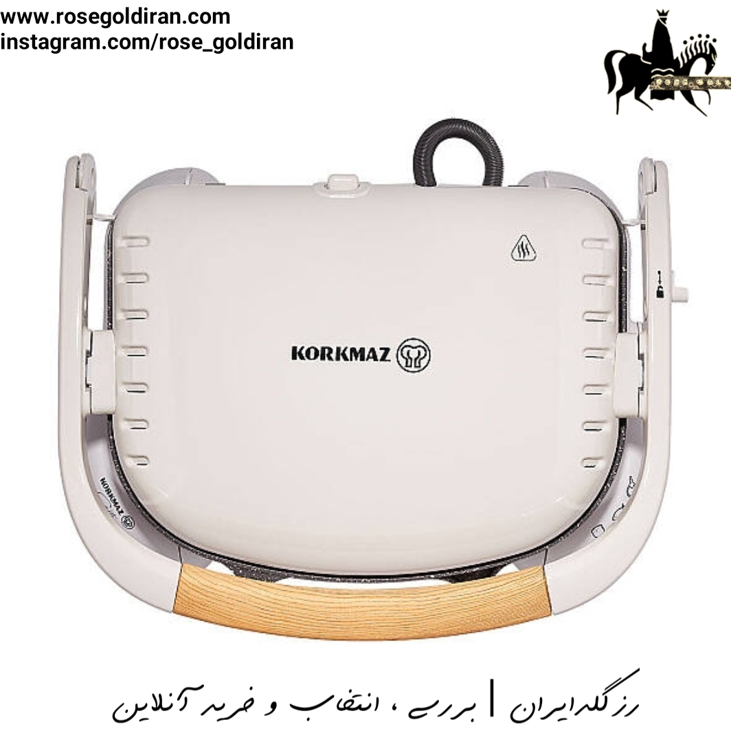 ساندویچ ساز کرکماز مدل کاسترون (وانیلی/دسته چوب)