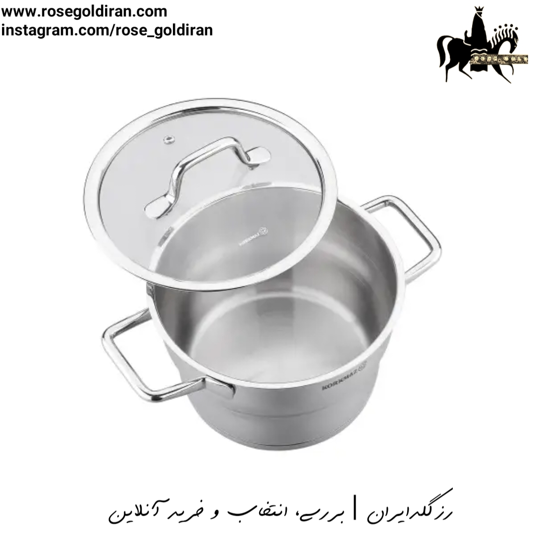 سرویس 8 پارچه استیل کرکماز مدل فستیوا