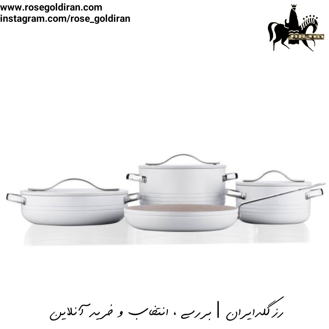 سرویس 7 پارچه نچسب کرکماز مدل لینیا پلاس (وانیلی)
