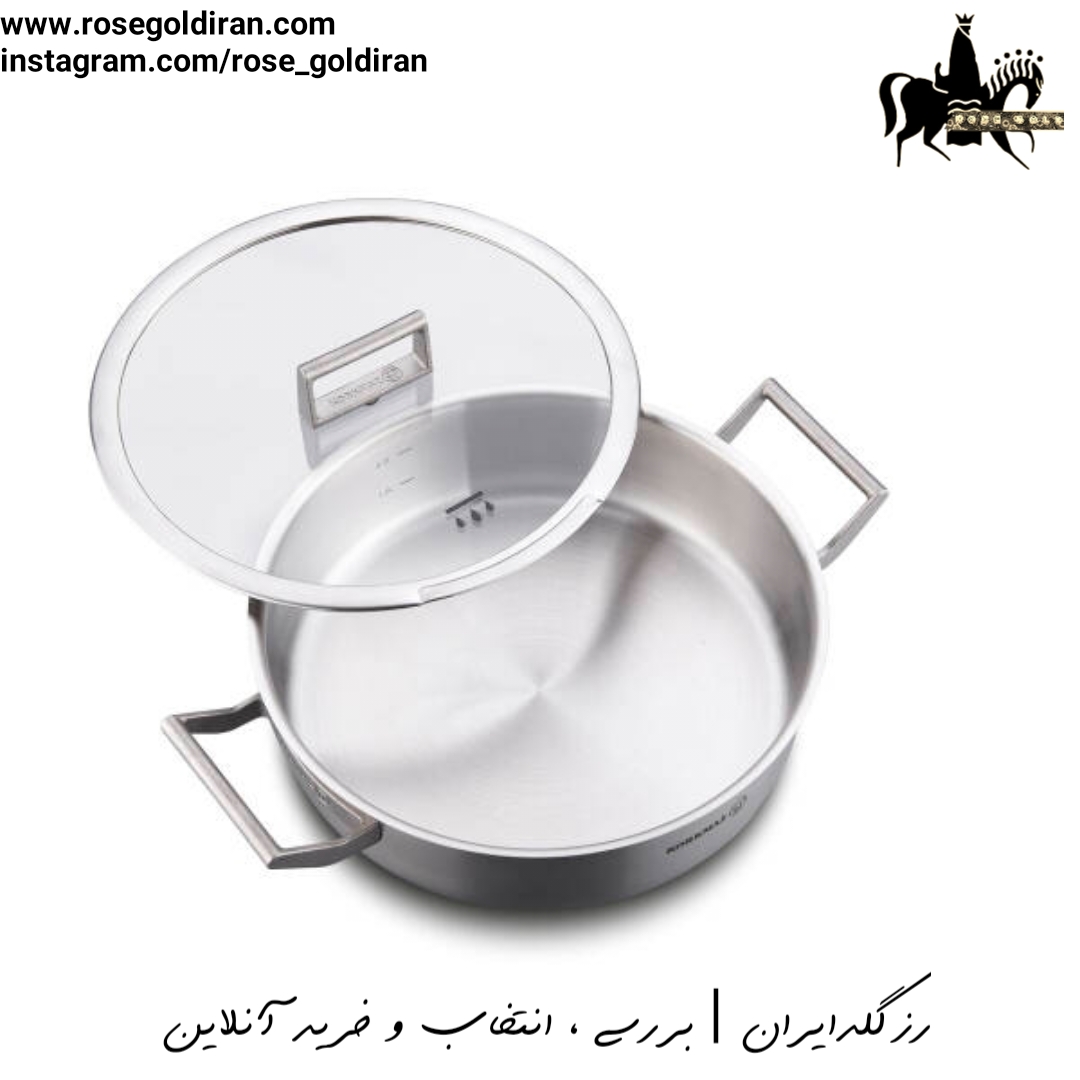سرویس 8 پارچه استیل کرکماز مدل پلاتا