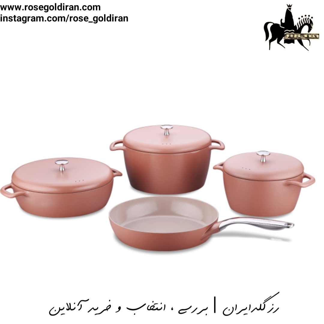 سرویس 7 پارچه نچسب کرکماز مدل گوستو (موکا)