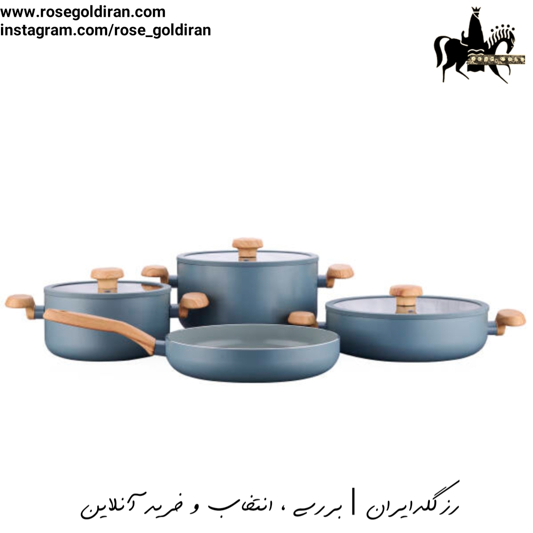 سرویس 7 پارچه نچسب کرکماز مدل میا سرا (نعنایی)
