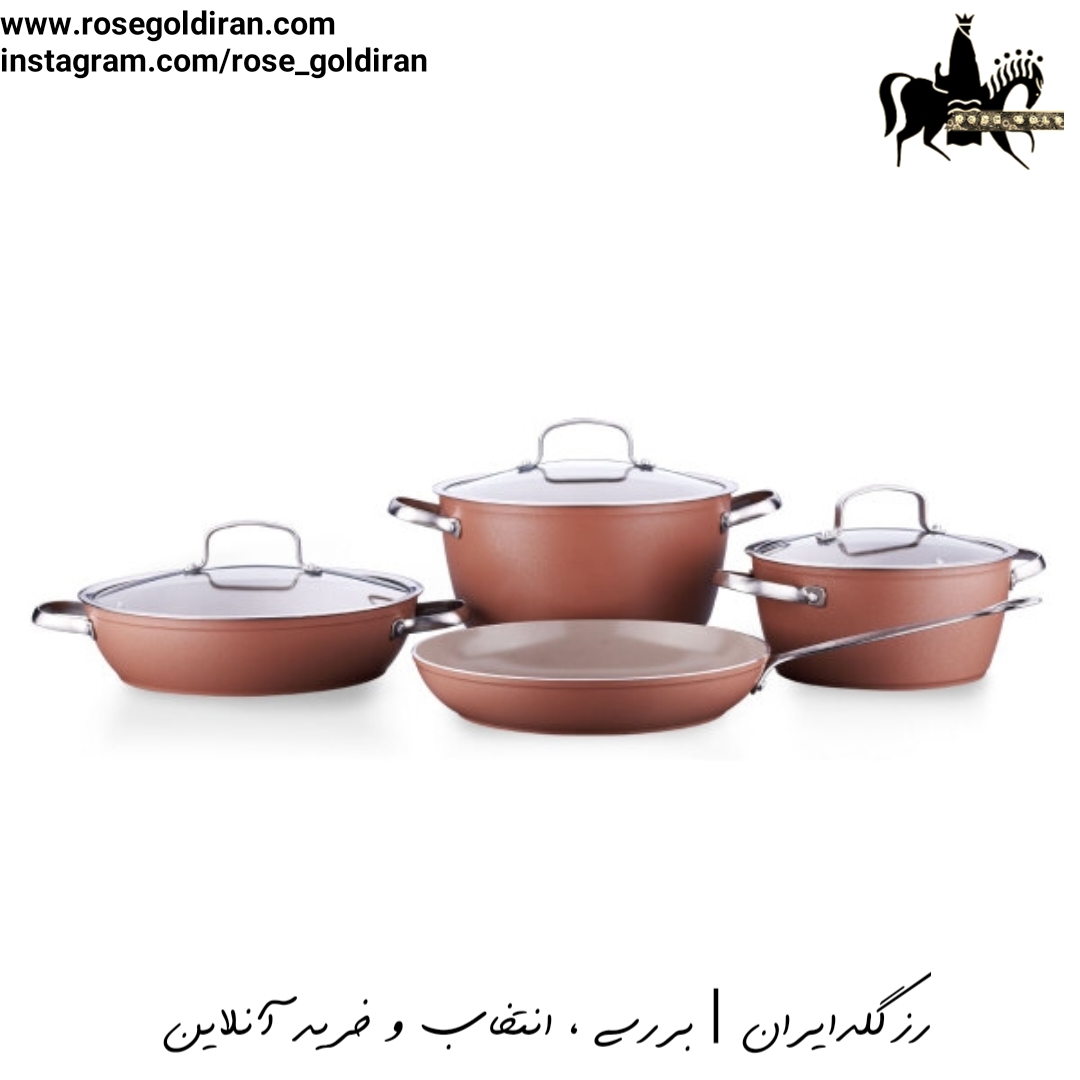 سرویس 7 پارچه نچسب کرکماز مدل نه آ (موکا)