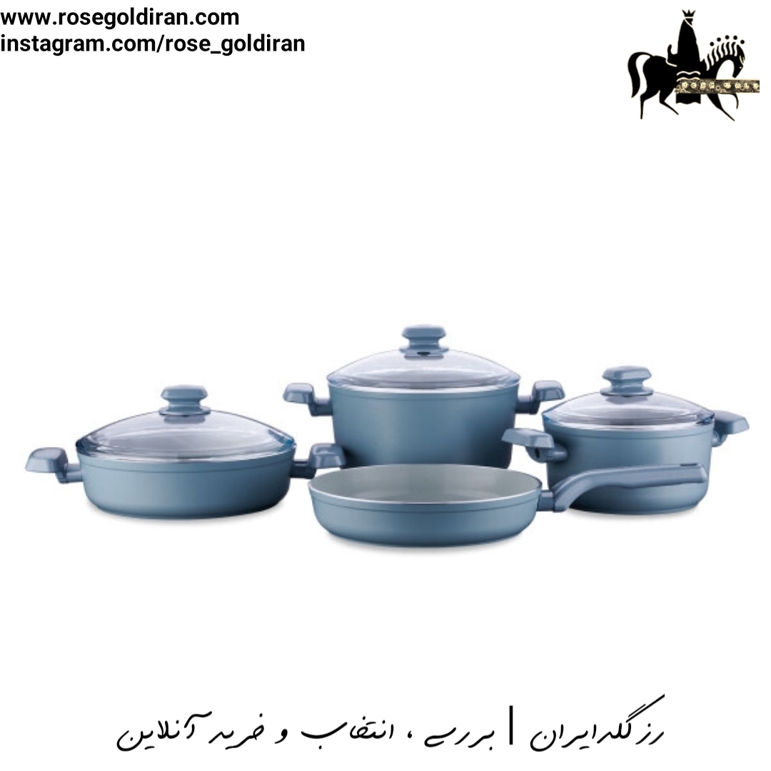 سرویس 7 پارچه نچسب کرکماز مدل ارنلا (نعنایی)