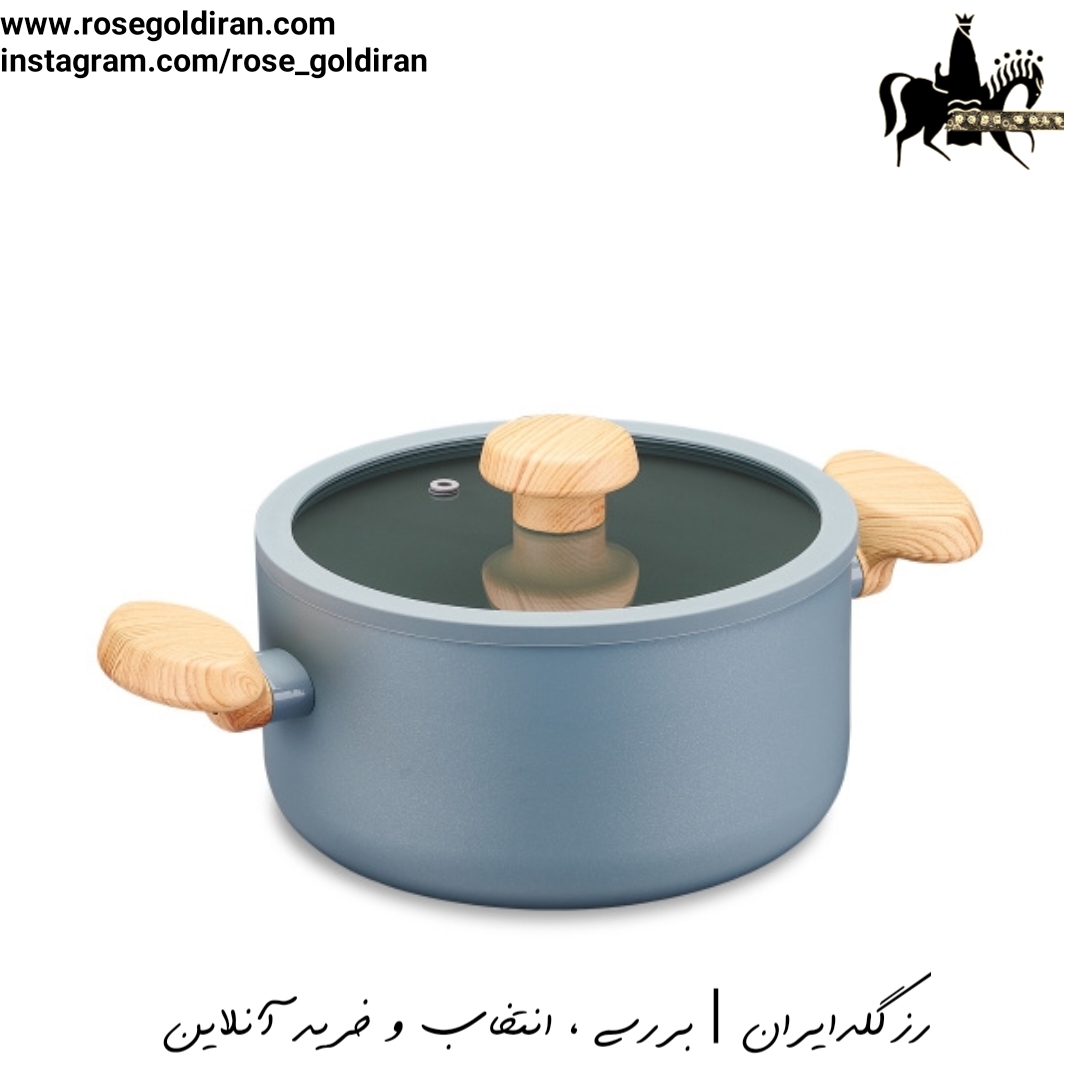 قابلمه سایز 30 نچسب کرکماز مدل میا سرا (نعنایی)