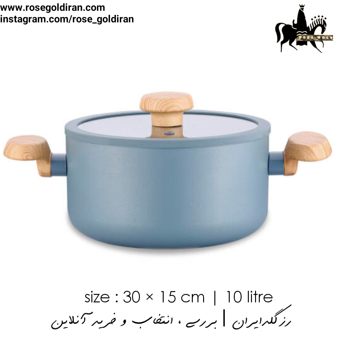 قابلمه سایز 30 نچسب کرکماز مدل میا سرا (نعنایی)