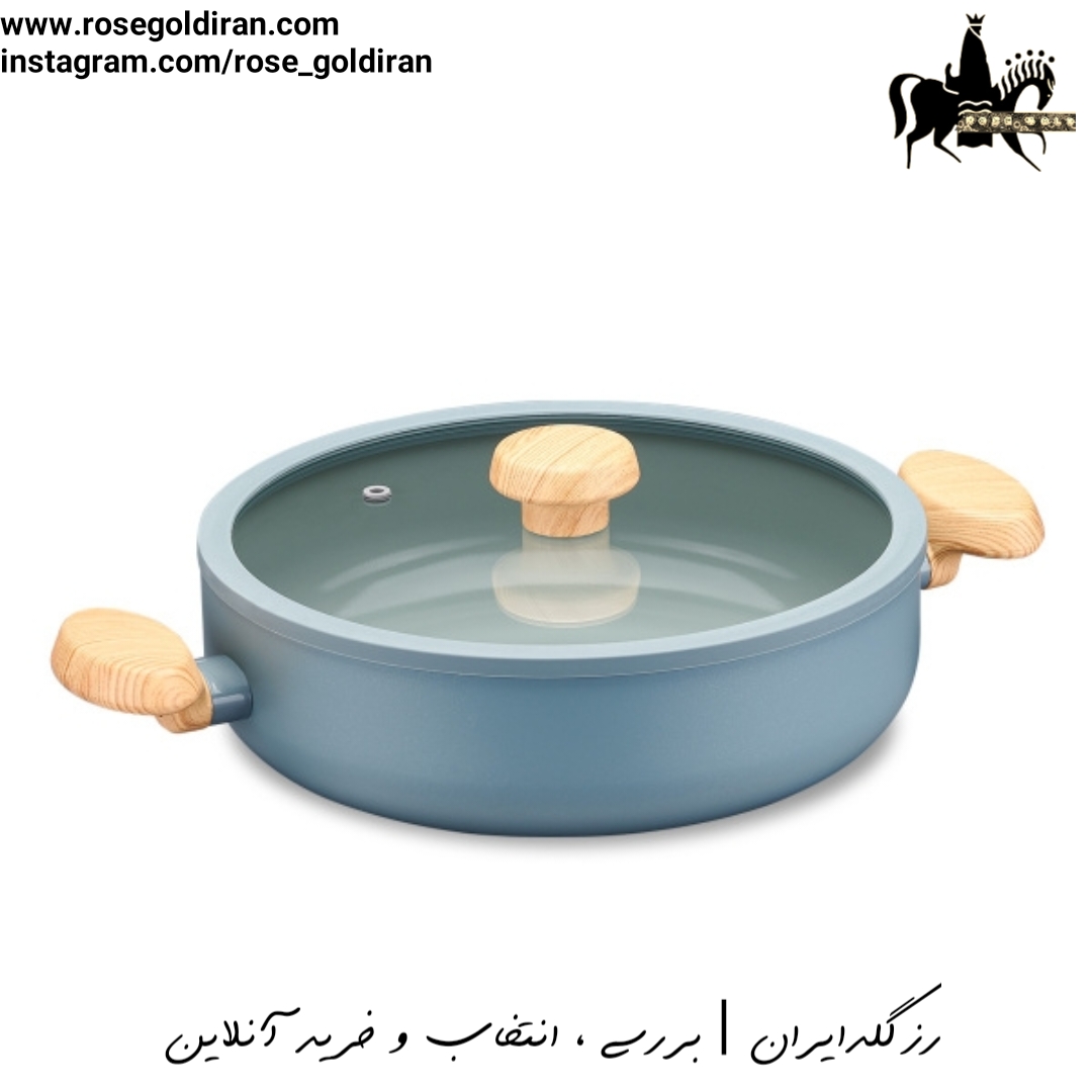 قابلمه کوتاه سایز 24 نچسب کرکماز مدل میا سرا (نعنایی)