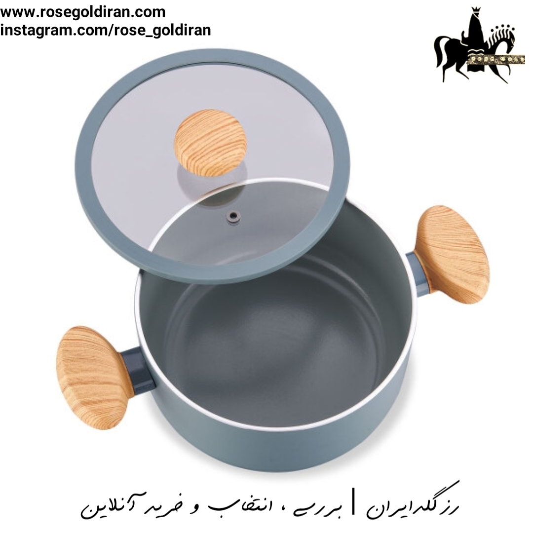 قابلمه کوتاه سایز 30 نچسب کرکماز مدل میا سرا (نعنایی)