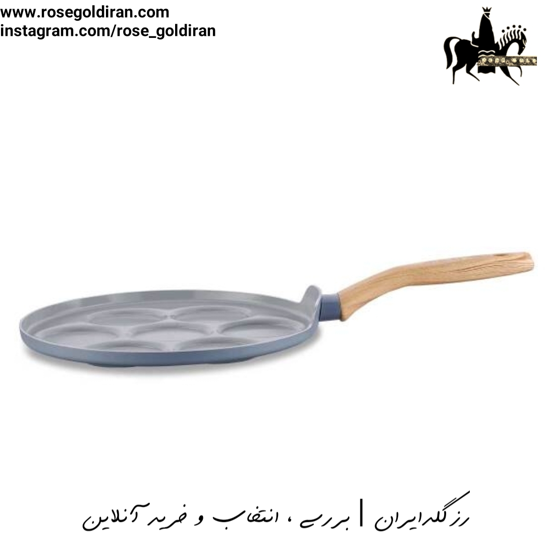 تابه پن کیک سایز 26 نچسب کرکماز مدل میا سرا (نعنایی)